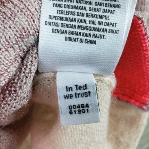 NWOT Ted Baker JAHITZA Metallic Mohair Sweater Pullover size US 6 Mauve - Picture 9 of 15